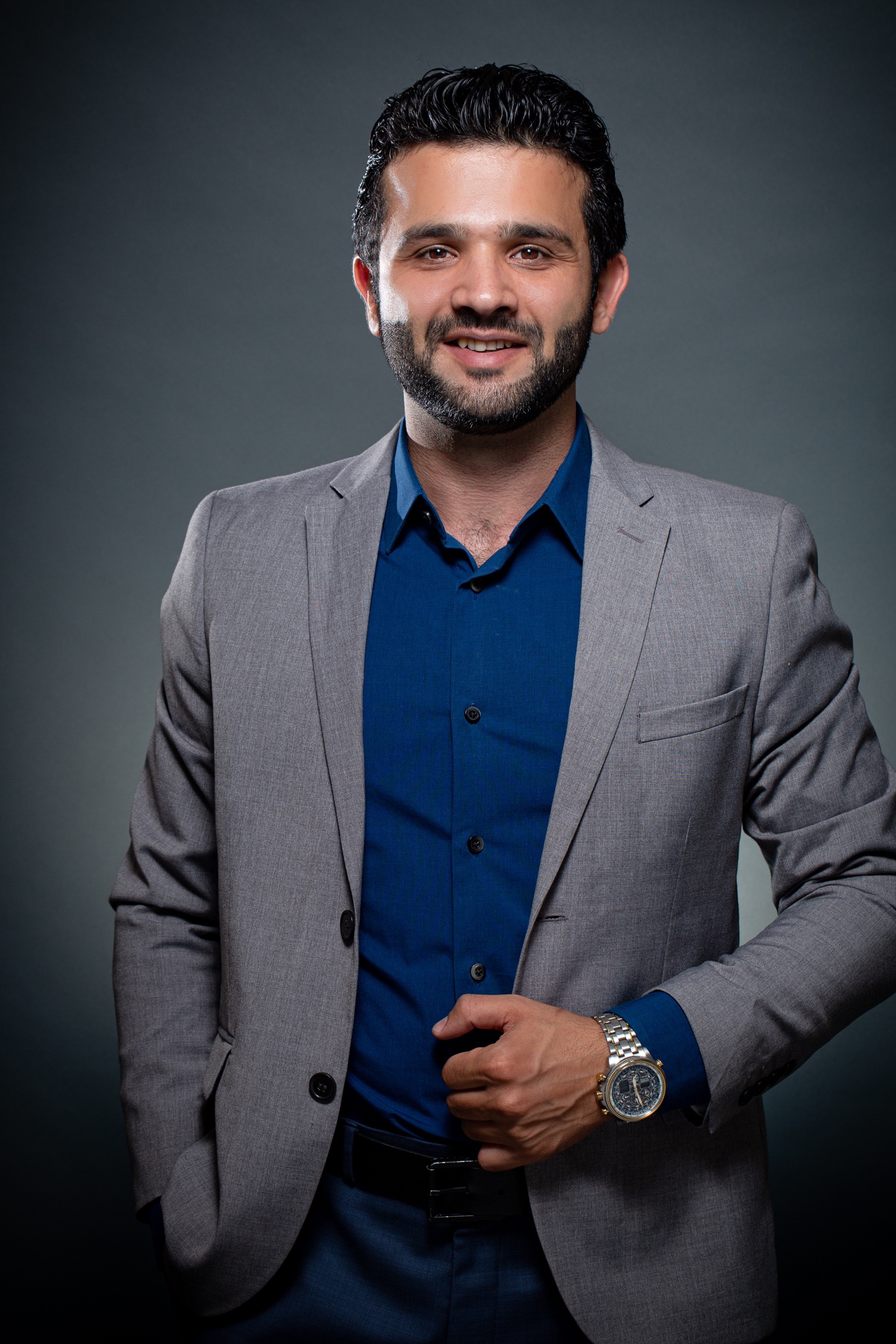 Portrait of Bakr Alhashimi